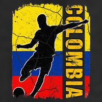 Colombian Soccer Team Colombia Flag Jersey Adult Drive Performance Visor