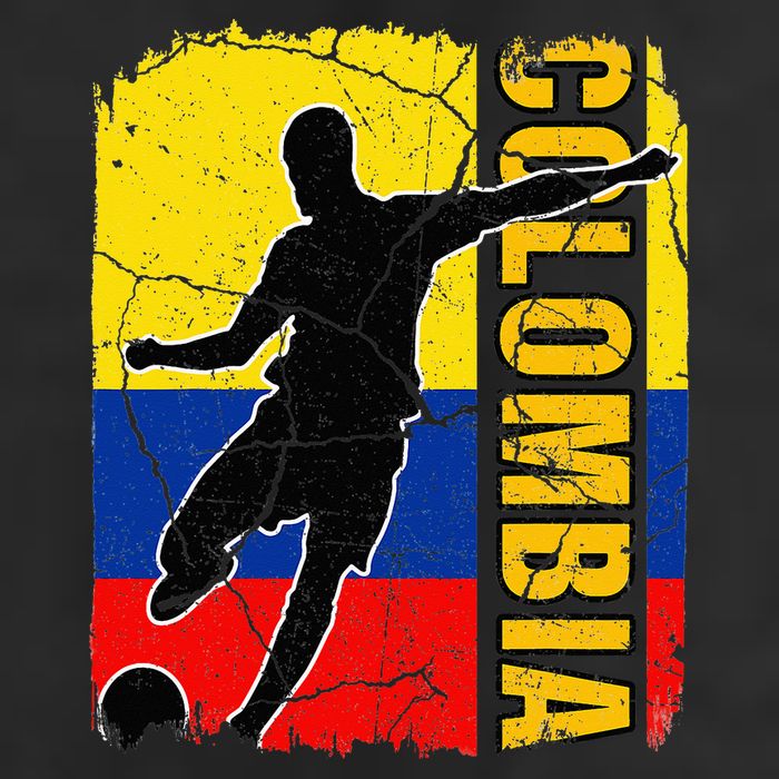 Colombian Soccer Team Colombia Flag Jersey Adult Drive Performance Visor