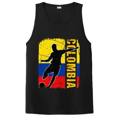 Colombian Soccer Team Colombia Flag Jersey PosiCharge Competitor Tank