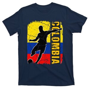 Colombian Soccer Team Colombia Flag Jersey T-Shirt