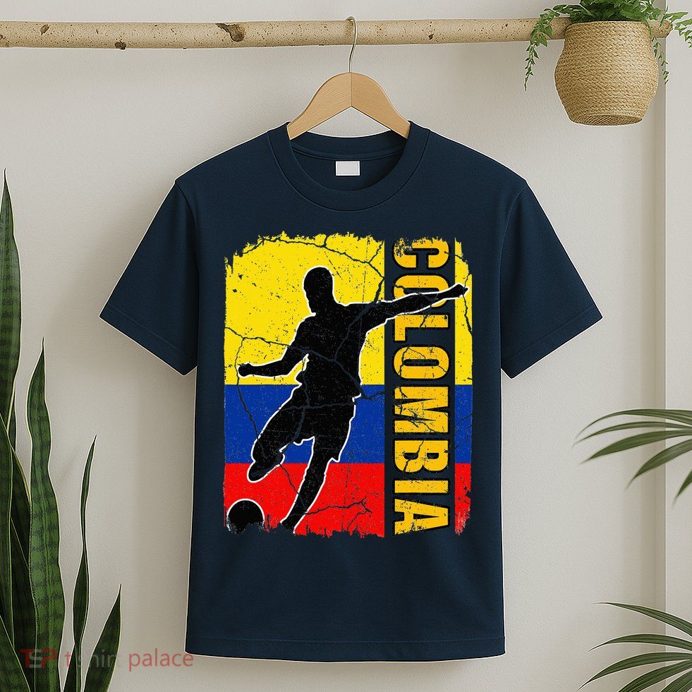 Colombian Soccer Team Colombia Flag Jersey T-Shirt