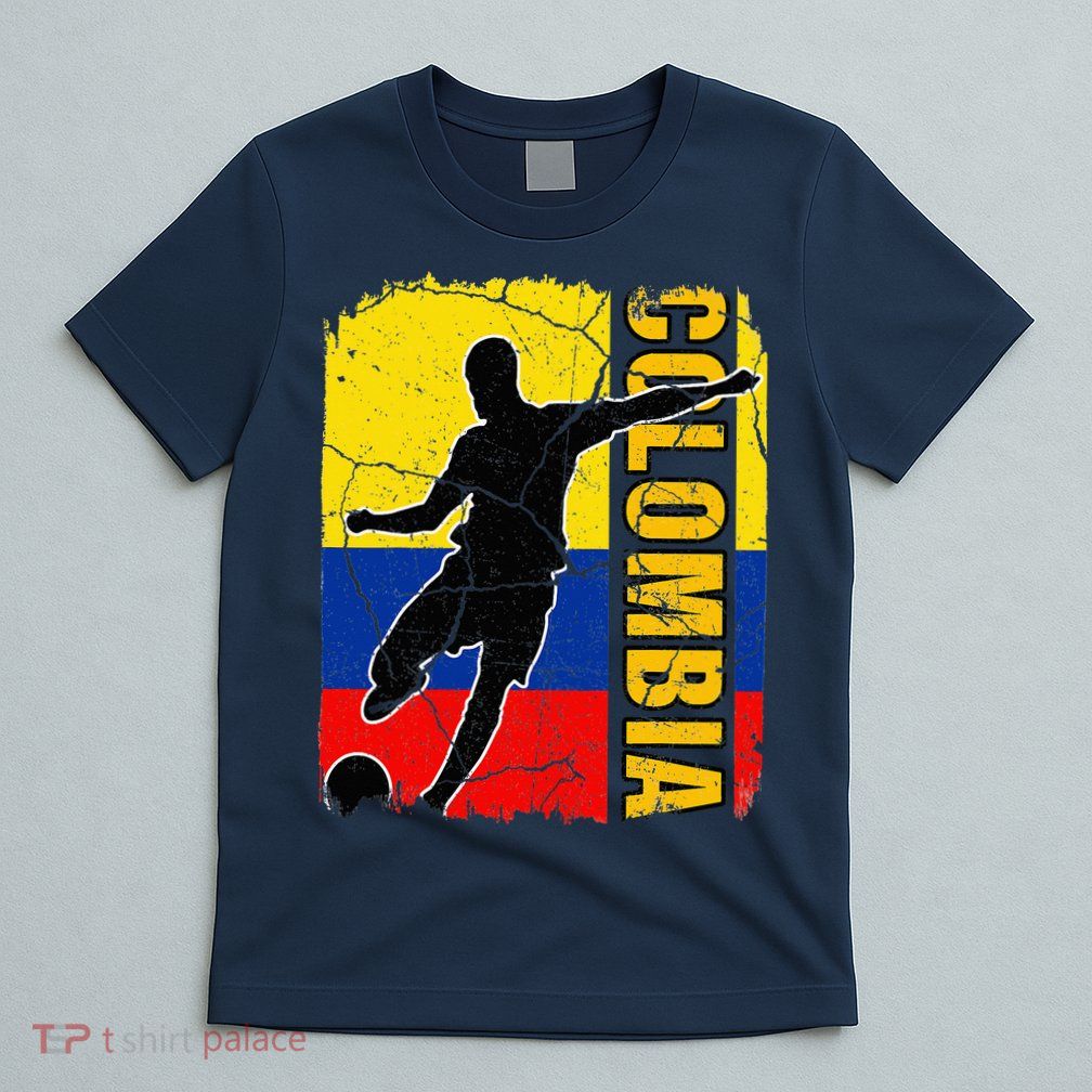 Colombian Soccer Team Colombia Flag Jersey T-Shirt