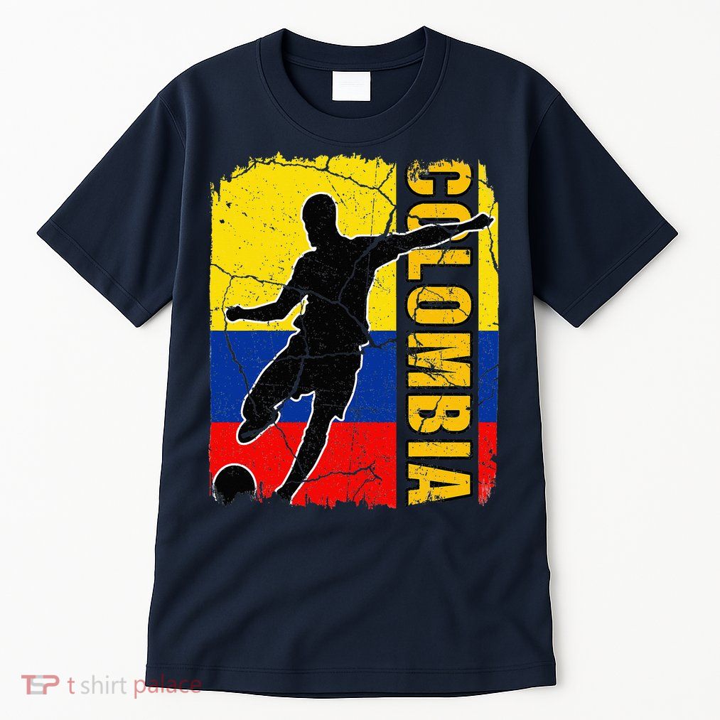 Colombian Soccer Team Colombia Flag Jersey Tall T-Shirt