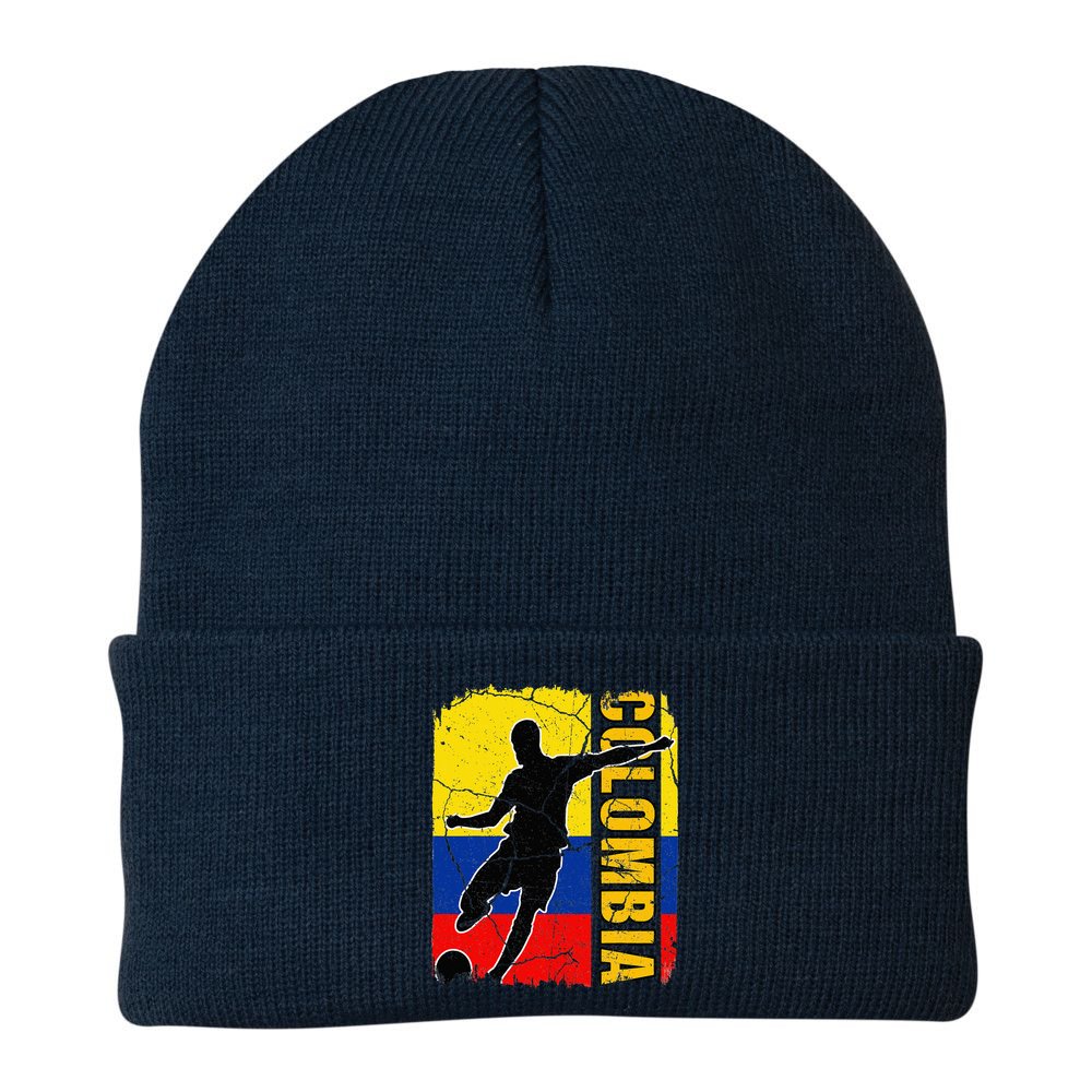 Colombian Soccer Team Colombia Flag Jersey Beanie
