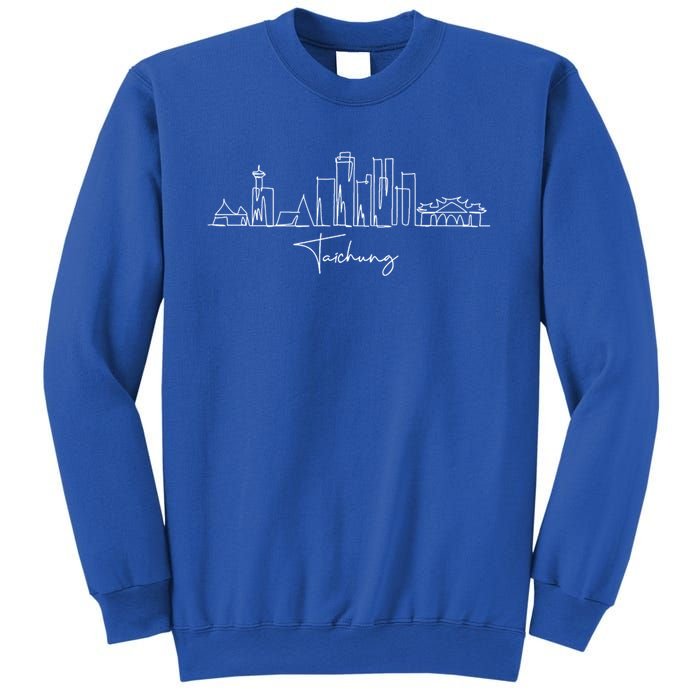 City Skyline Travel Souvenir Tourist Taiwan Taichung Gift Sweatshirt