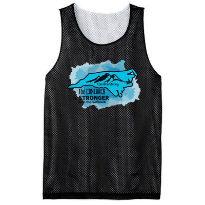 Carolina Strong The Comeback Is Stronger Than The Setback Mesh Reversible Basketball Jersey Tank