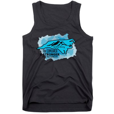 Carolina Strong The Comeback Is Stronger Than The Setback Tank Top