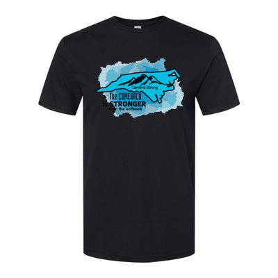 Carolina Strong The Comeback Is Stronger Than The Setback Softstyle CVC T-Shirt