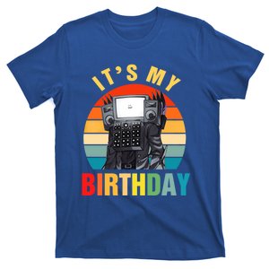 Camera Speaker Tv Video Game Birthday Funny Gift Cool Gift T-Shirt