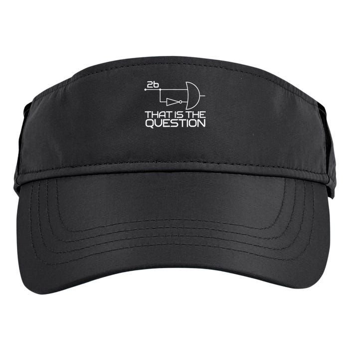 Computer Science To Be Or Not To Be 2b !2b Boolean Logic Adult Drive Performance Visor