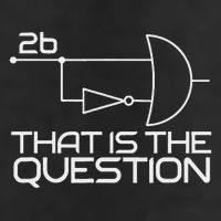 Computer Science To Be Or Not To Be 2b !2b Boolean Logic Adult Drive Performance Visor
