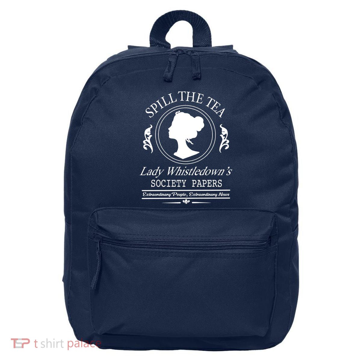 Cool Spill The Tea Lady Whistledown Society Paper 16 in Basic Backpack