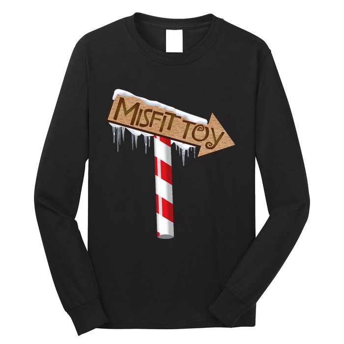 Christmas Sign Toy Funny Long Sleeve Shirt