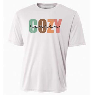 Cozy Sublimation Thanksgiving Cooling Performance Crew T-Shirt