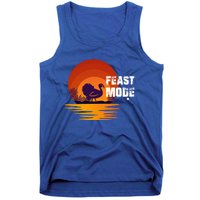 Cool Sunset Turkey Day Feast Mode Gift Tank Top