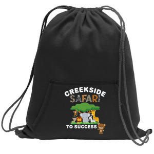 Creekside Safari To Success Sweatshirt Cinch Pack Bag