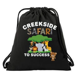 Creekside Safari To Success Drawstring Bag