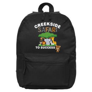 Creekside Safari To Success 16 in Basic Backpack