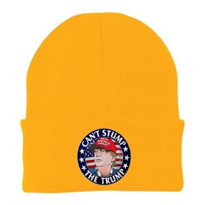 Can't Stump The Trump 1 Knit Cap Winter Beanie