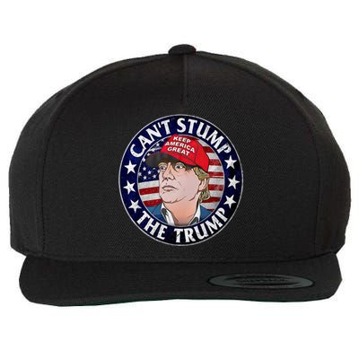 Can't Stump The Trump 1 Wool Snapback Cap