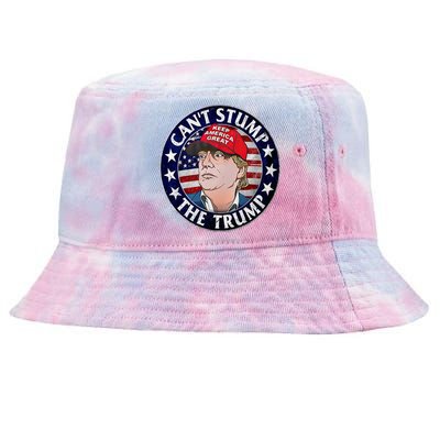 Can't Stump The Trump 1 Tie-Dyed Bucket Hat