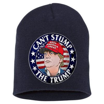 Can't Stump The Trump 1 Short Acrylic Beanie