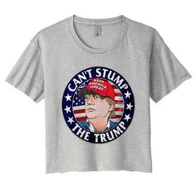 Can't Stump The Trump 1 Women's Crop Top Tee