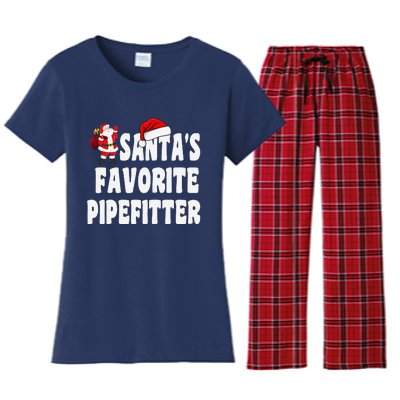 Christmas Scrub Tops Dabbing Santa Dancing Scrubs Nurse Women's Flannel Pajama Set