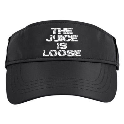 Casual Summer Trendy THE JUICE IS LOOSE Electric Adult Drive Performance Visor