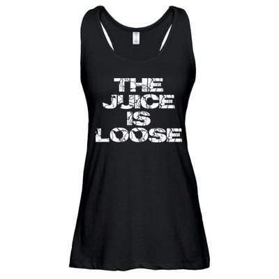 Casual Summer Trendy THE JUICE IS LOOSE Electric Ladies Essential Flowy Tank