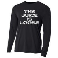 Casual Summer Trendy THE JUICE IS LOOSE Electric Cooling Performance Long Sleeve Crew