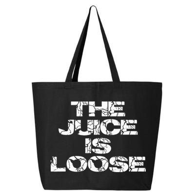 Casual Summer Trendy THE JUICE IS LOOSE Electric 25L Jumbo Tote
