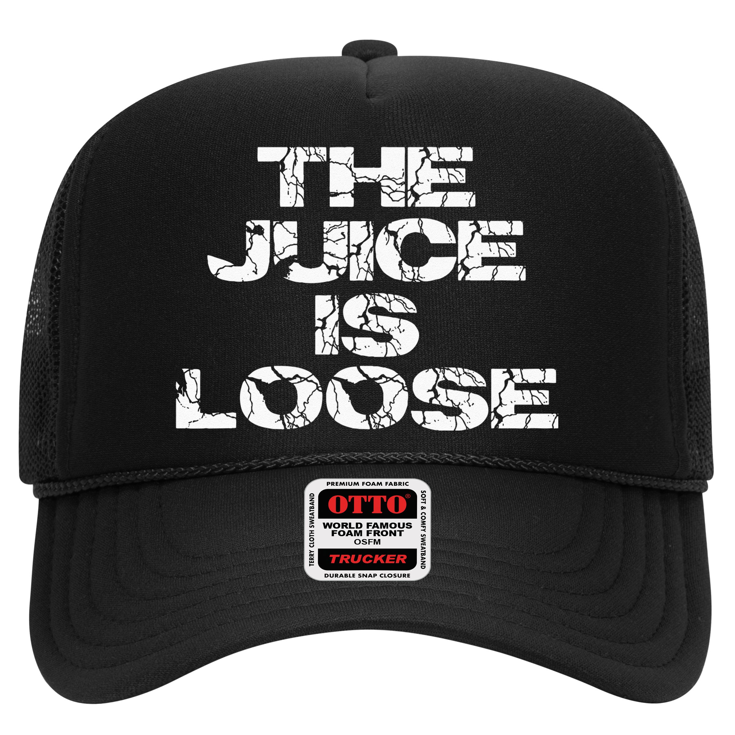 Casual Summer Trendy THE JUICE IS LOOSE Electric Hat