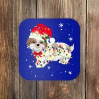 Christmas Shih Tzu Meaningful Gift Coaster