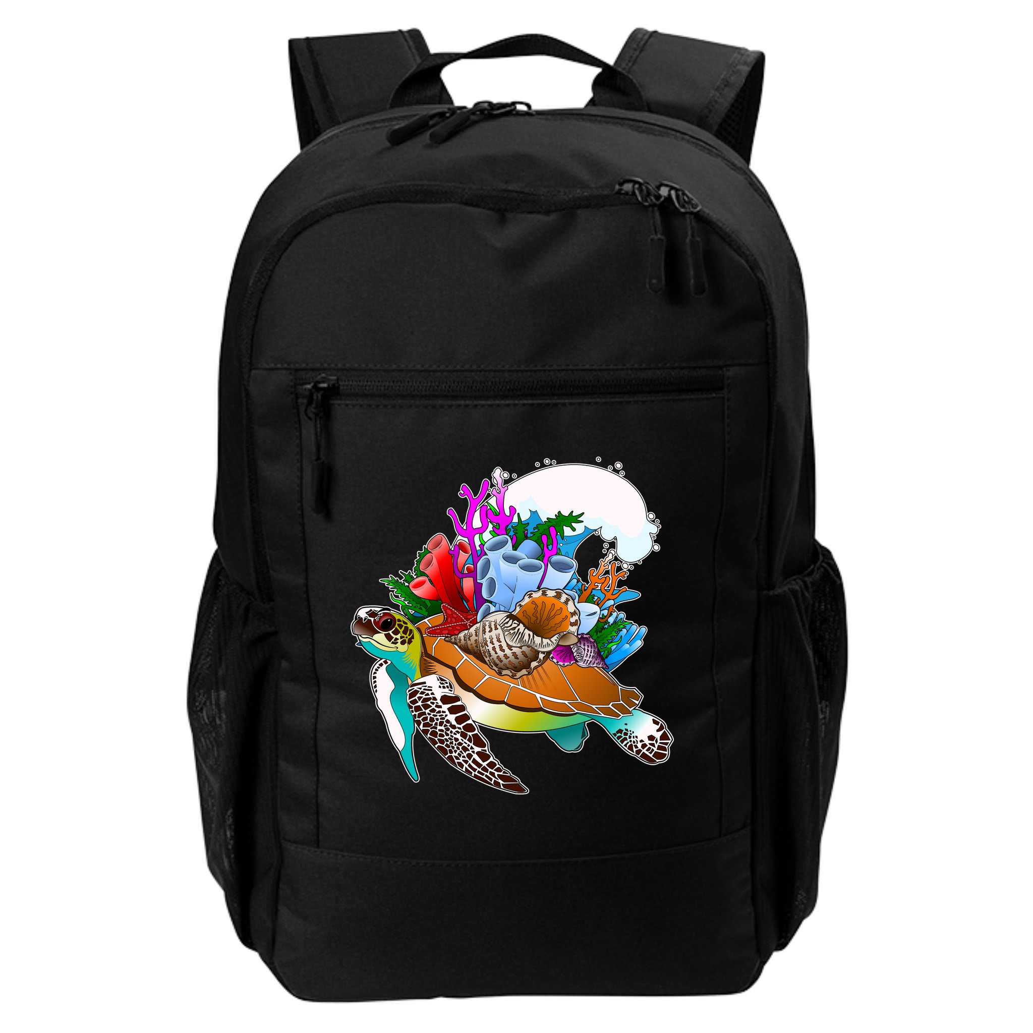 Cool Sea Turtle Ocean Life Backpack