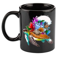 Cool Sea Turtle Ocean Life 11oz C Handle Ceramic Mug