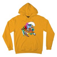 Cool Sea Turtle Ocean Life Hoodie