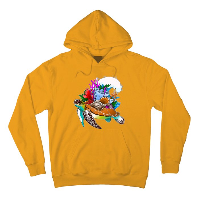 Cool Sea Turtle Ocean Life Hoodie