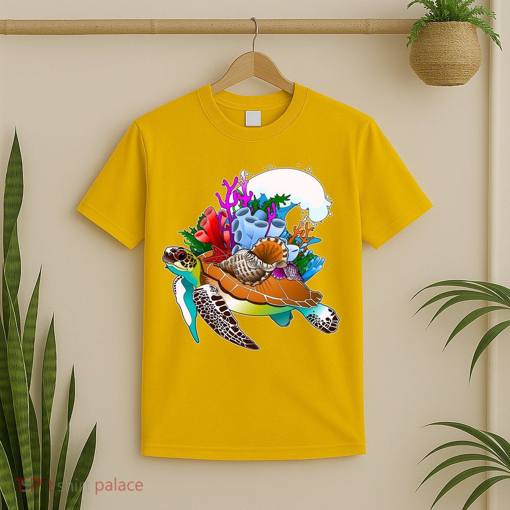Cool Sea Turtle Ocean Life T-Shirt