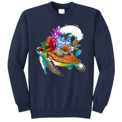 Cool Sea Turtle Ocean Life Sweatshirt