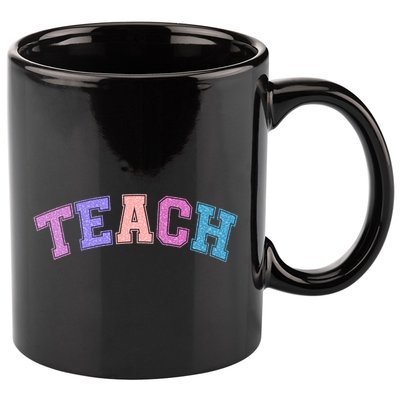 Cute Sporty Teach Logo 11oz C Handle Ceramic Mug
