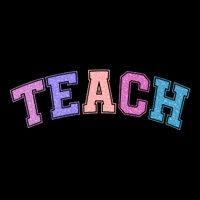 Cute Sporty Teach Logo Flatbill Hat