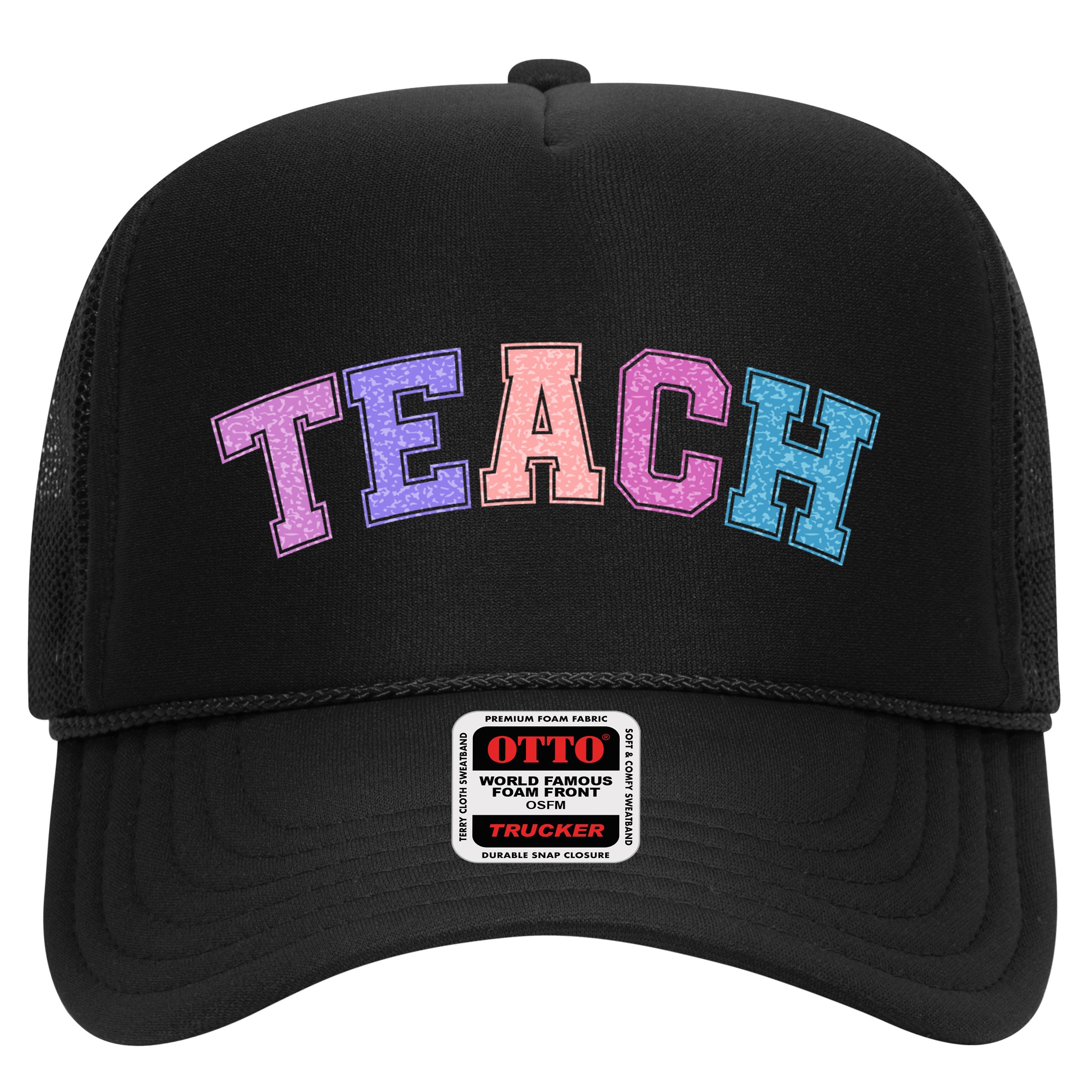Cute Sporty Teach Logo Hat