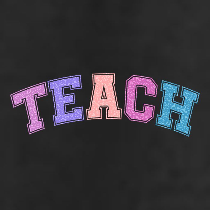 Cute Sporty Teach Logo Hat