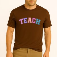 Cute Sporty Teach Logo Performance Shirt