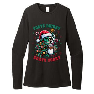 Christmas Santa Trump Ho Ho How Much Did You Miss Me Funny Womens CVC Long Sleeve Shirt