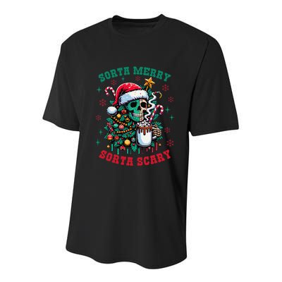 Christmas Santa Trump Ho Ho How Much Did You Miss Me Funny Youth Performance Sprint T-Shirt