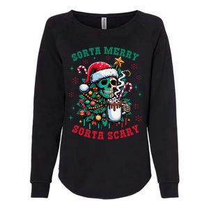 Christmas Santa Trump Ho Ho How Much Did You Miss Me Funny Womens California Wash Sweatshirt