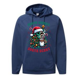 Christmas Santa Trump Ho Ho How Much Did You Miss Me Funny Performance Fleece Hoodie