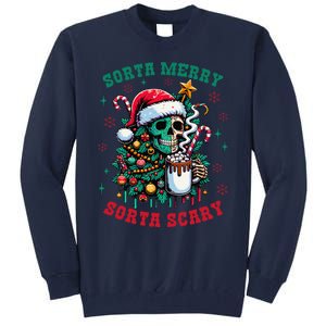 Christmas Santa Trump Ho Ho How Much Did You Miss Me Funny Tall Sweatshirt